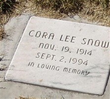 Cora Lee Snow