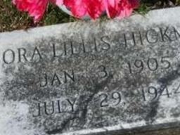 Cora Lillis Hickman Cora Lillis Hickman