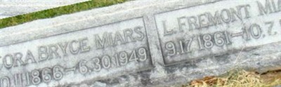 Cora Margaret Bryce Miars Cora Margaret Bryce Miars