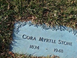 Cora Myrtle Cronk Stone Cora Myrtle Cronk Stone