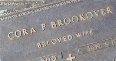 Cora P. Priest Brookover Cora P. Priest Brookover