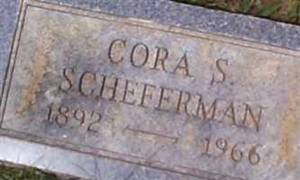 Cora Sarah Bahr Scheferman