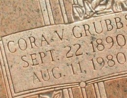 Cora V. Grubbs McMeans Cora V. Grubbs McMeans