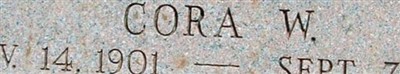 Cora W. McRae