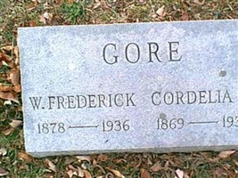 Cordelia H Gore