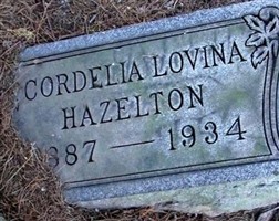 Cordelia Lovina Hazelton