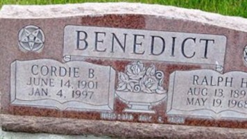CORDIE B. BENEDICT CORDIE B. BENEDICT