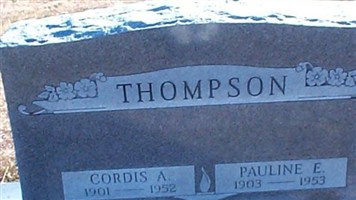 Cordis A. Thompson Cordis A. Thompson