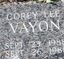 Corey Lee Vayon Corey Lee Vayon