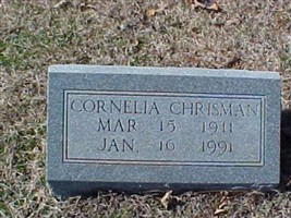 Cornelia Chrisman