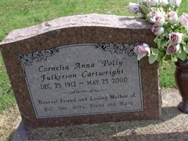 Cornelia Anna 'Polly' Fulkerson Cartwright