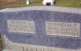 Cornelia T. Barbee Cornelia T. Barbee