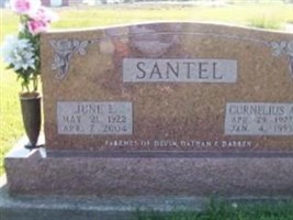Cornelius A. Santel Cornelius A. Santel