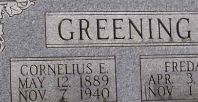 Cornelius Earl Greening