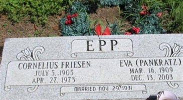 Cornelius Friesen Epp Cornelius Friesen Epp