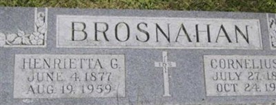 Cornelius J Brosnahan Cornelius J Brosnahan