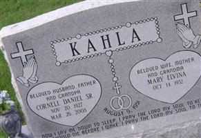 Cornell 'Danny' Kahla, Sr Cornell 'Danny' Kahla, Sr