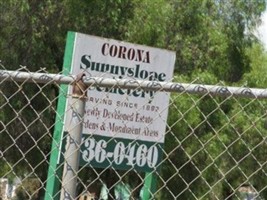 Corona Sunnyslope Cemetery