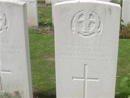 Lance Corporal Horace Thomas George Clark Lance Corporal Horace Thomas George Clark
