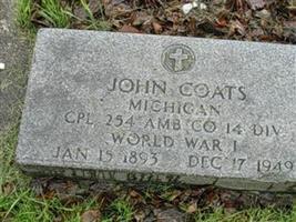 Corporal John Coats