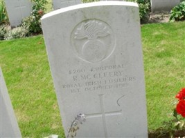 Corporal R McCLEERY Corporal R McCLEERY