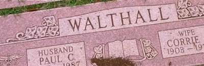 Corrie C Walthall Corrie C Walthall