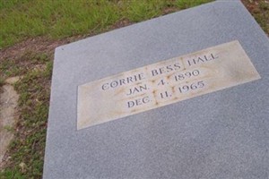 Corrie Elizabeth "Bess" Hall Corrie Elizabeth "Bess" Hall