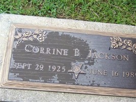 Corrine B Jackson Corrine B Jackson