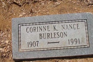 Corrine K Nance Burleson