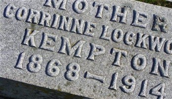 Corrinne Lockwood Kempton Corrinne Lockwood Kempton