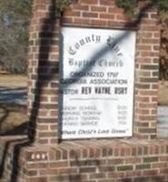 County Line Baptist Church Cemetery