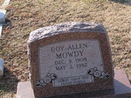 Coy Allen Mowdy