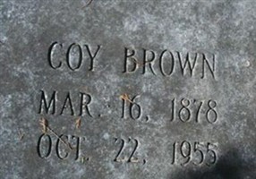 Coy Brown