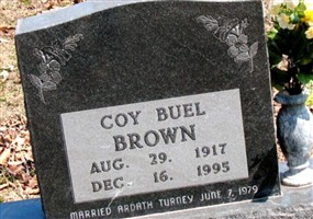 Coy Buel Brown Coy Buel Brown