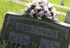 Coy E. Hebblethwaite Coy E. Hebblethwaite