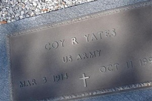Coy R Yates