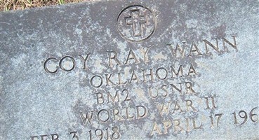 Coy Ray Wann