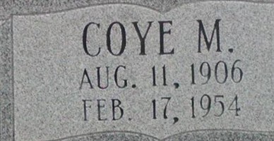 Coye M Gray