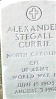 CPL Alexander Stagall Currie