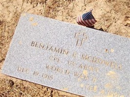 CPL Benjamin R Mcdowell