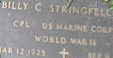 Cpl Billy C Stringfellow Cpl Billy C Stringfellow