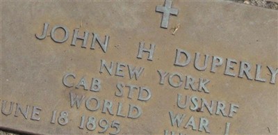 CPO John H. Duperly CPO John H. Duperly