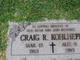 Craig R Kohlhepp Craig R Kohlhepp