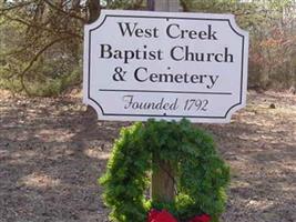 West Creek Baptist Church and Cemetery