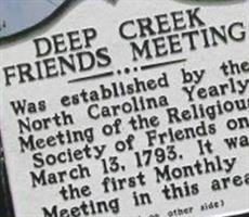 Deep Creek Friends Meeting Cemetery