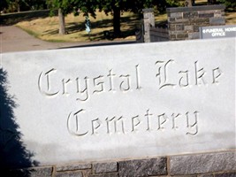 Crystal Lake Cemetery Crystal Lake Cemetery