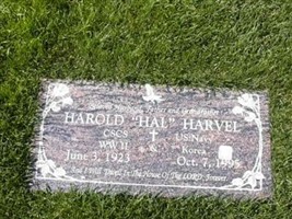 C.S.C.S. Harold (Hal.) Harvel C.S.C.S. Harold (Hal.) Harvel
