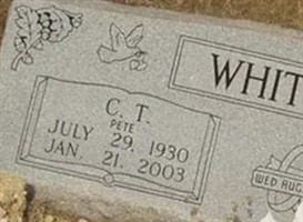 C. T. "Pete" Whitehead C. T. "Pete" Whitehead