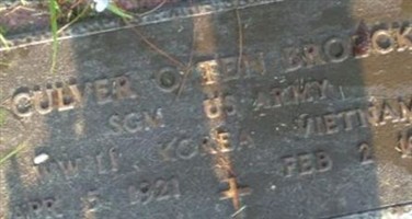 Culver C. Ten Broeck Culver C. Ten Broeck
