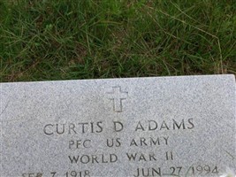 Curtis D. Adams Curtis D. Adams
